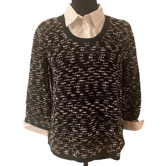 Alfred Dunner Kingsbridge Station 2-fer Eyelash Sweater - Picture 2 of 12